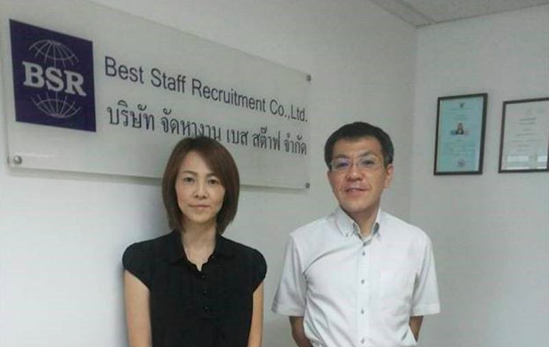 タイの転職エージェント Best Staff Recruitment メンバー